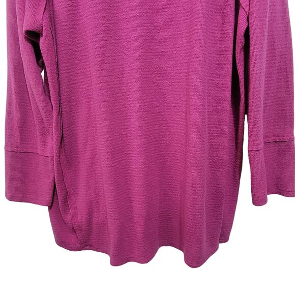 Wildfox Womens Pink Raglan Sleeve V Neck Sweater XXL - Picture 7 of 9